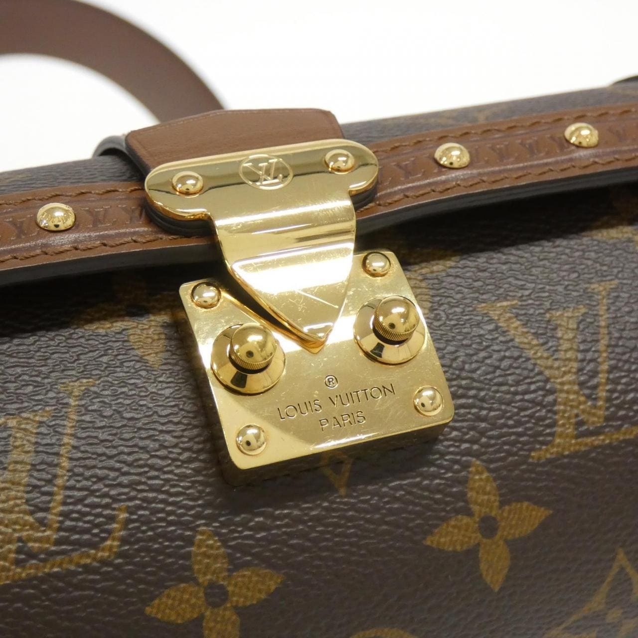 LOUIS VUITTON Monogram Papillon Trunk M57835 單肩包