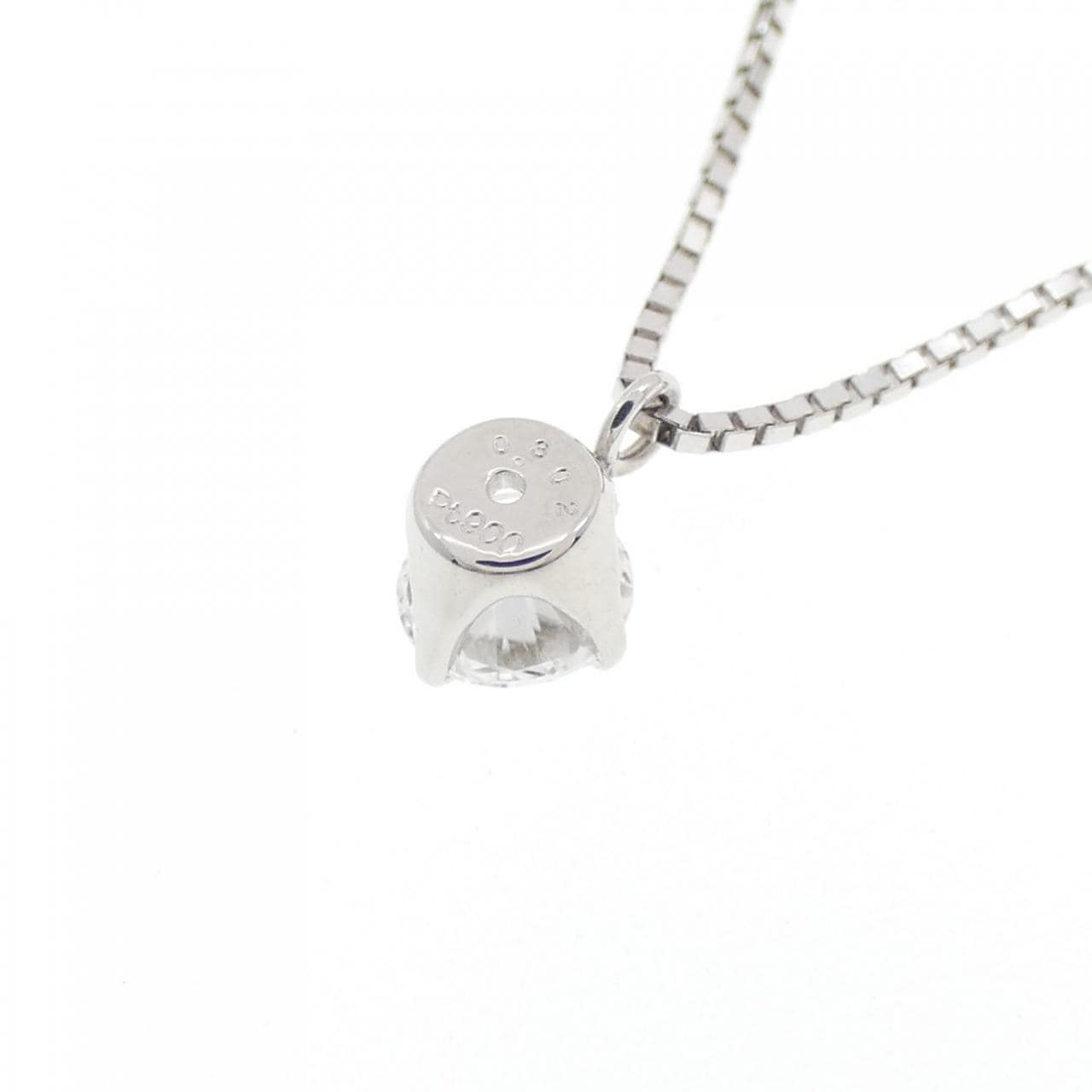 PT900/PT850 ダイヤモンド ネックレス 0.302CT G SI2 VG