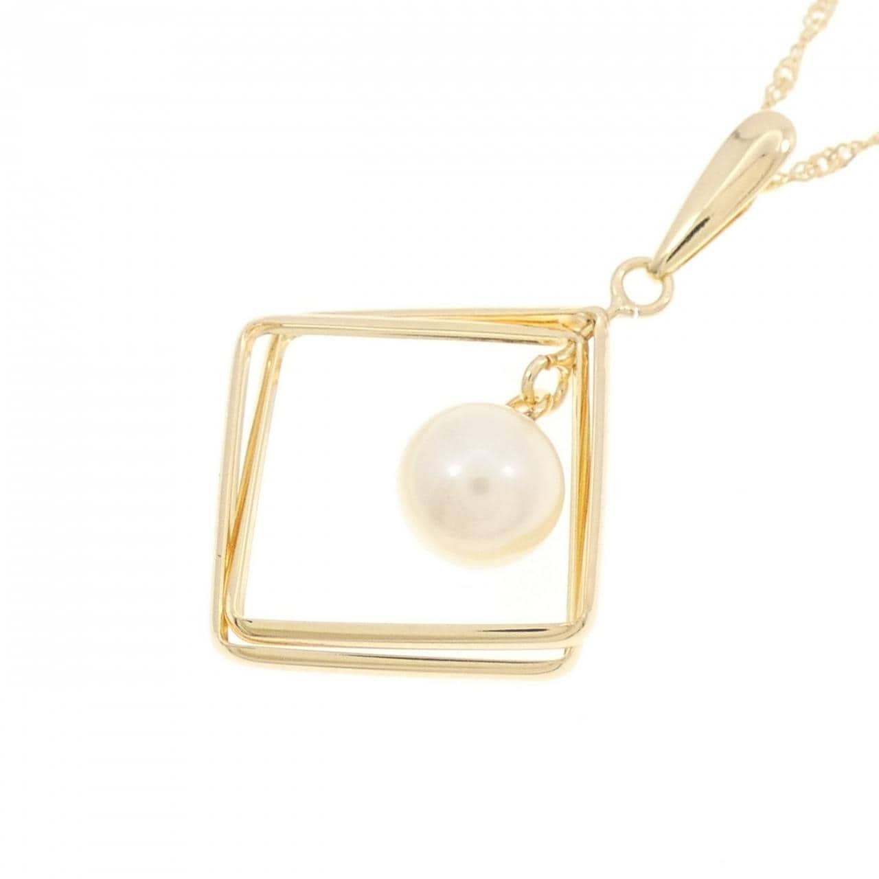 K18YG アコヤパール ネックレス 5.3mm