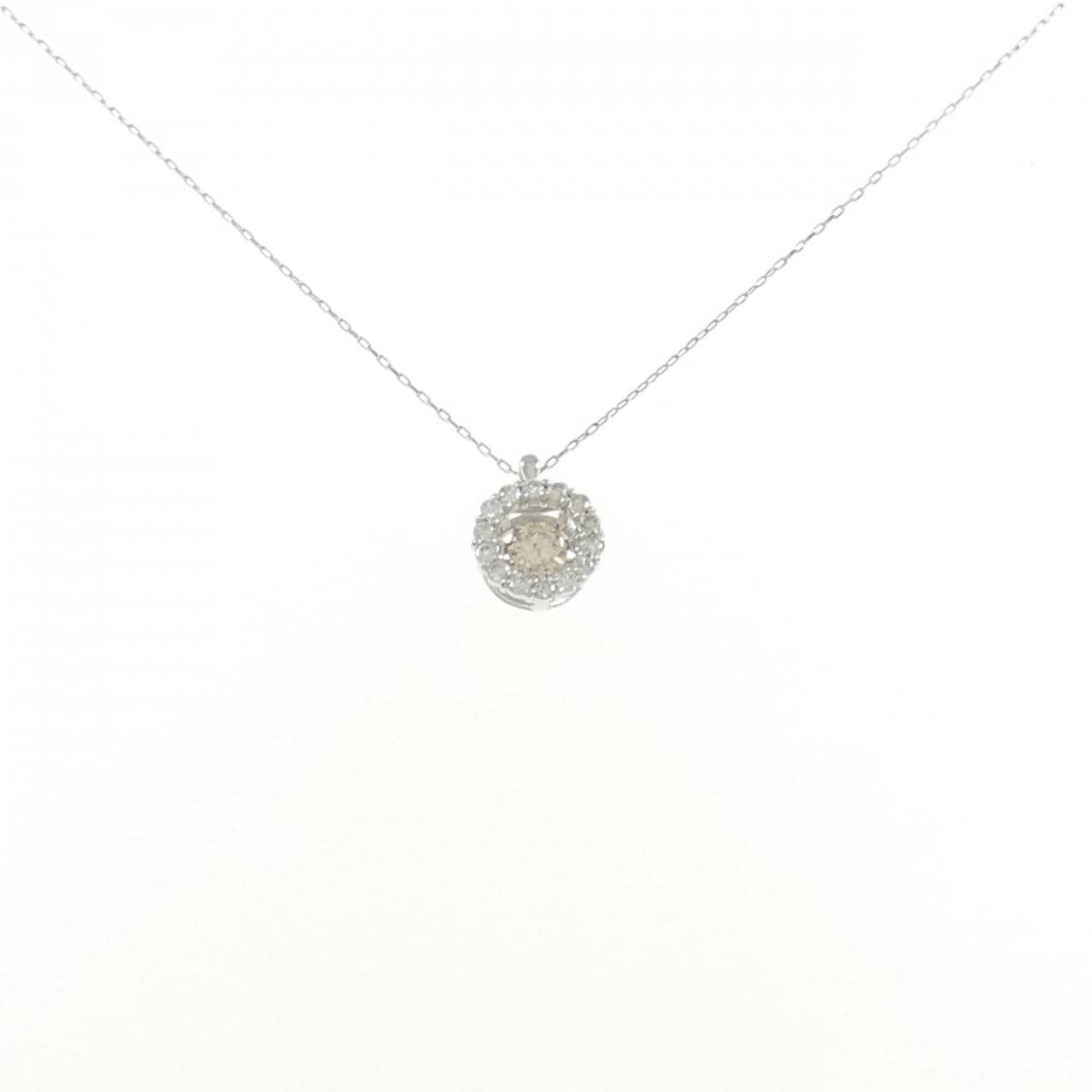 【新品】PT900 ダイヤモンド ネックレス 0.20CT