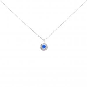 【新品】PT900 アウイナイト ネックレス 0.03CT