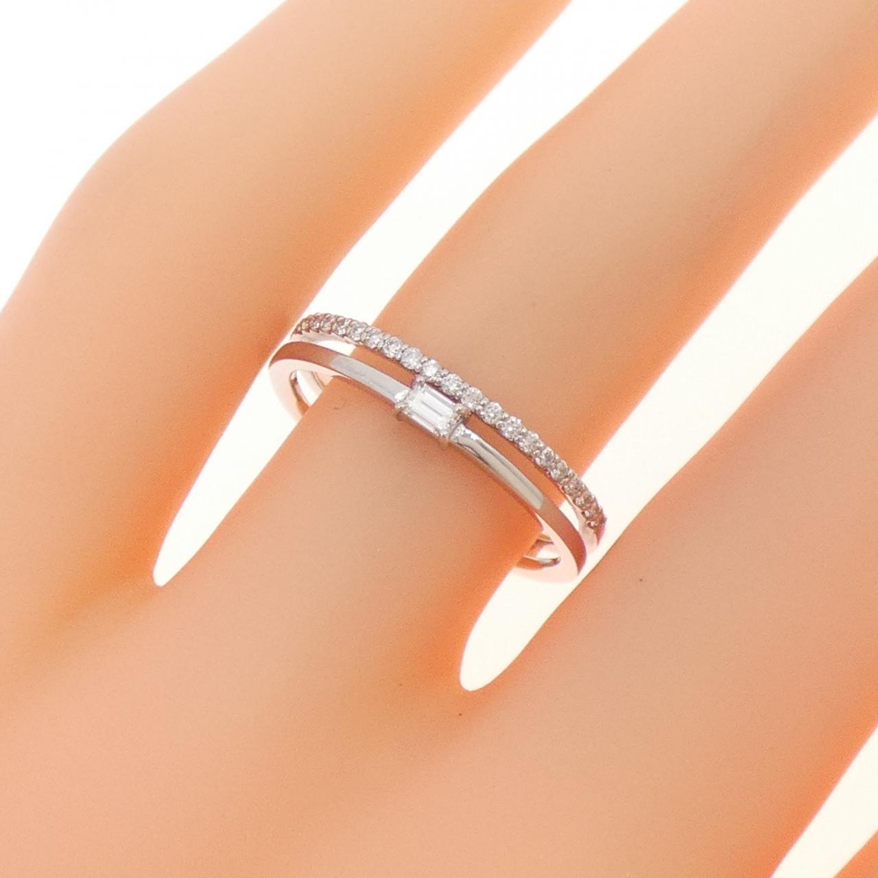 【新品】PT900 ダイヤモンド リング 0.17CT