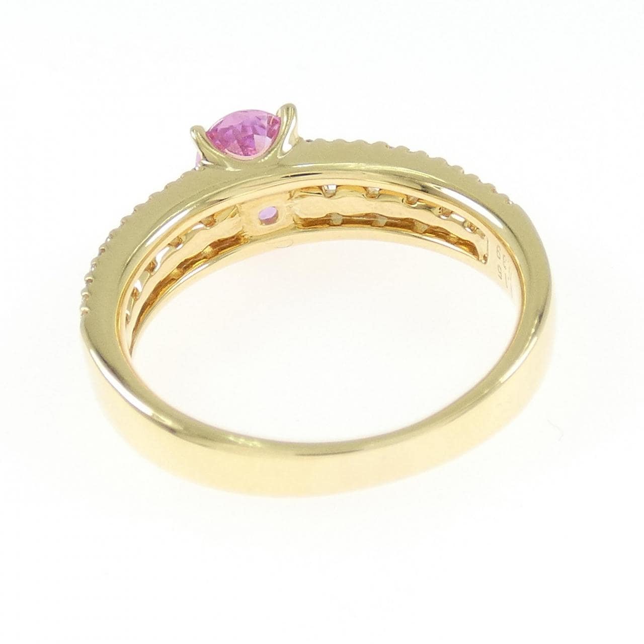 K18PG サファイヤ リング 1.15CT
