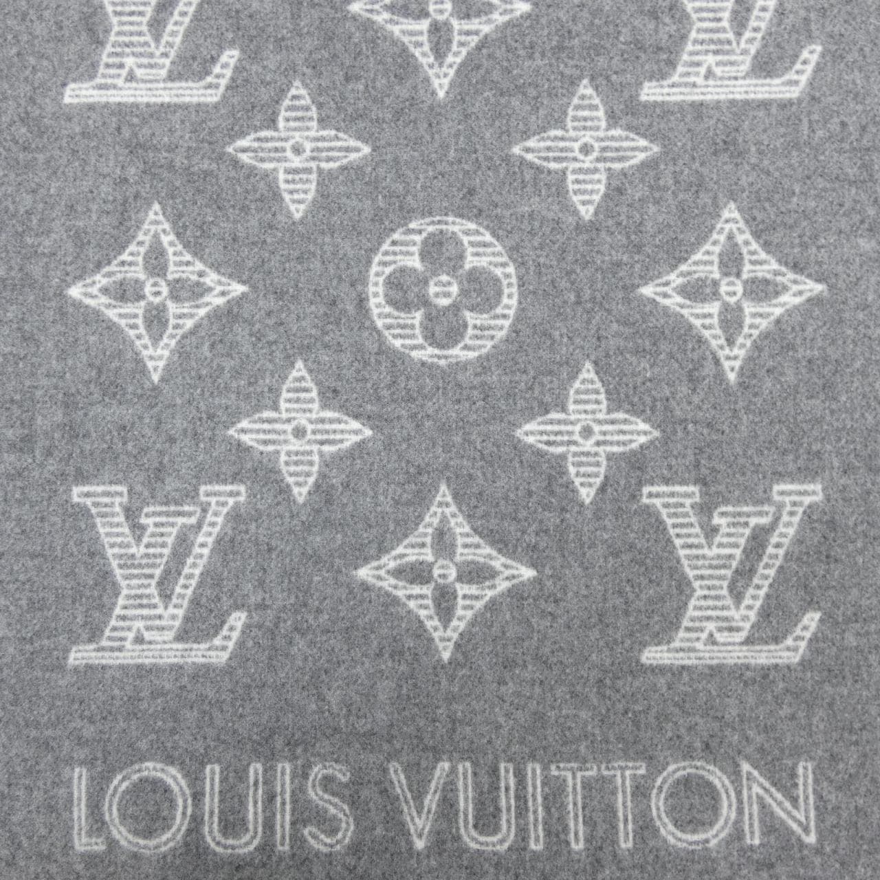 ルイヴィトン LOUIS VUITTON モノグラム シャドウ M79126 MUFFLER