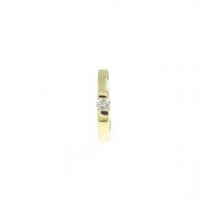 K18YG ダイヤモンド ピアス 0.05CT 片耳