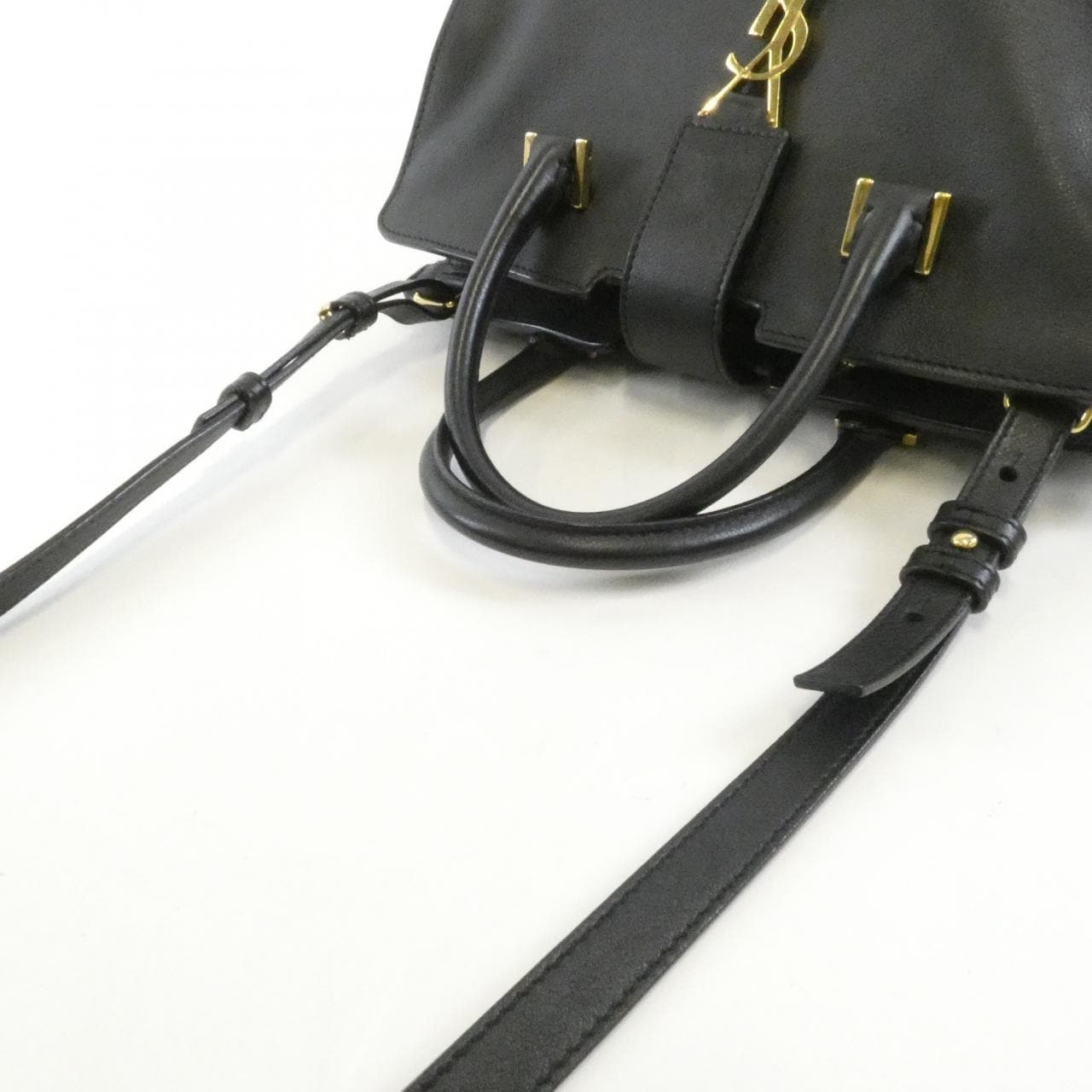 サンローラン ベイビー カバス モノグラム 424868 BJ50J バッグ