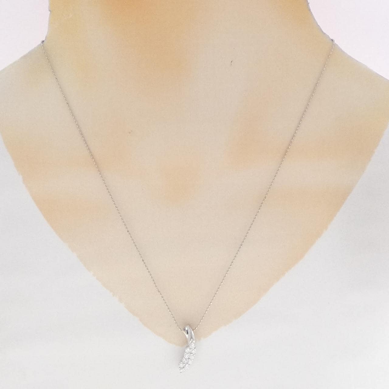PT900/PT850 ダイヤモンド ネックレス 0.50CT
