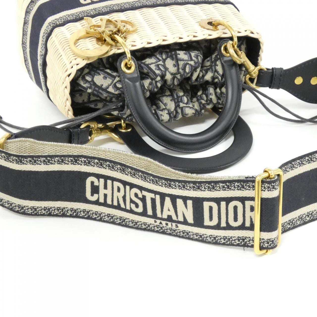 クリスチャンディオール DIOR OBLIQUE レディ ディオール ミニ M0505CMVO バッグ
