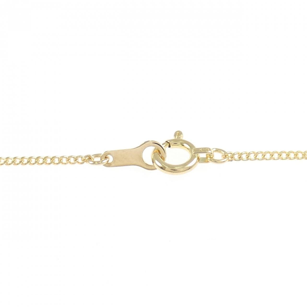 K18YG ダイヤモンド ネックレス 0.10CT