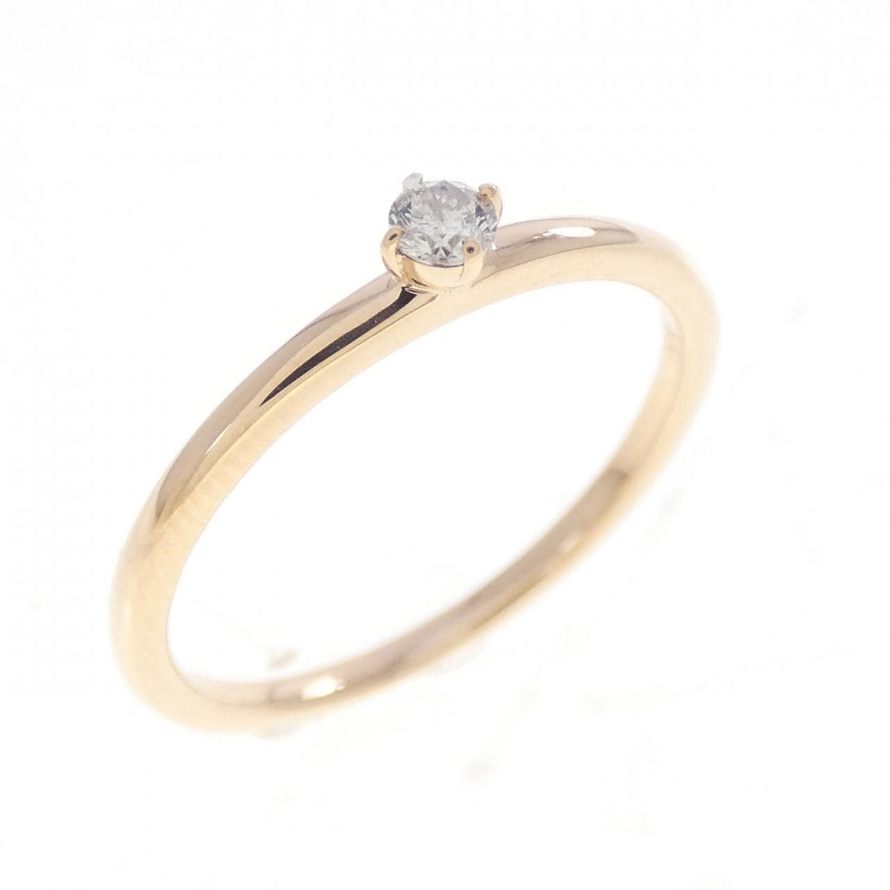 K10PG ダイヤモンド リング 0.05CT