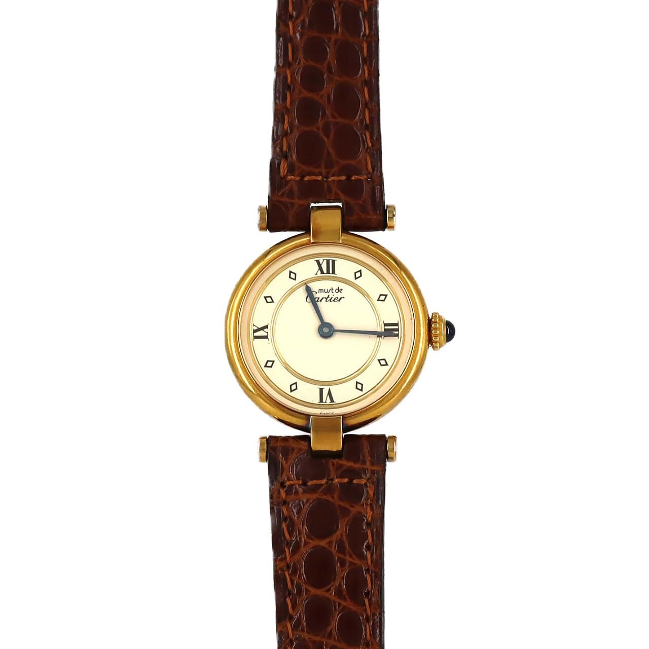 【ノーメンテナンス特価】カルティエ マストVLC SM GP W1002353 GP クォーツ