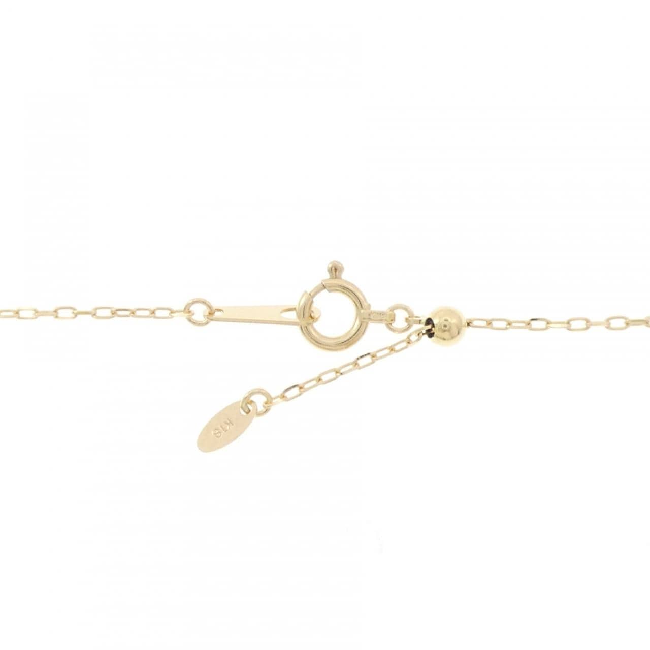 K18YG ダイヤモンド ネックレス 0.09CT