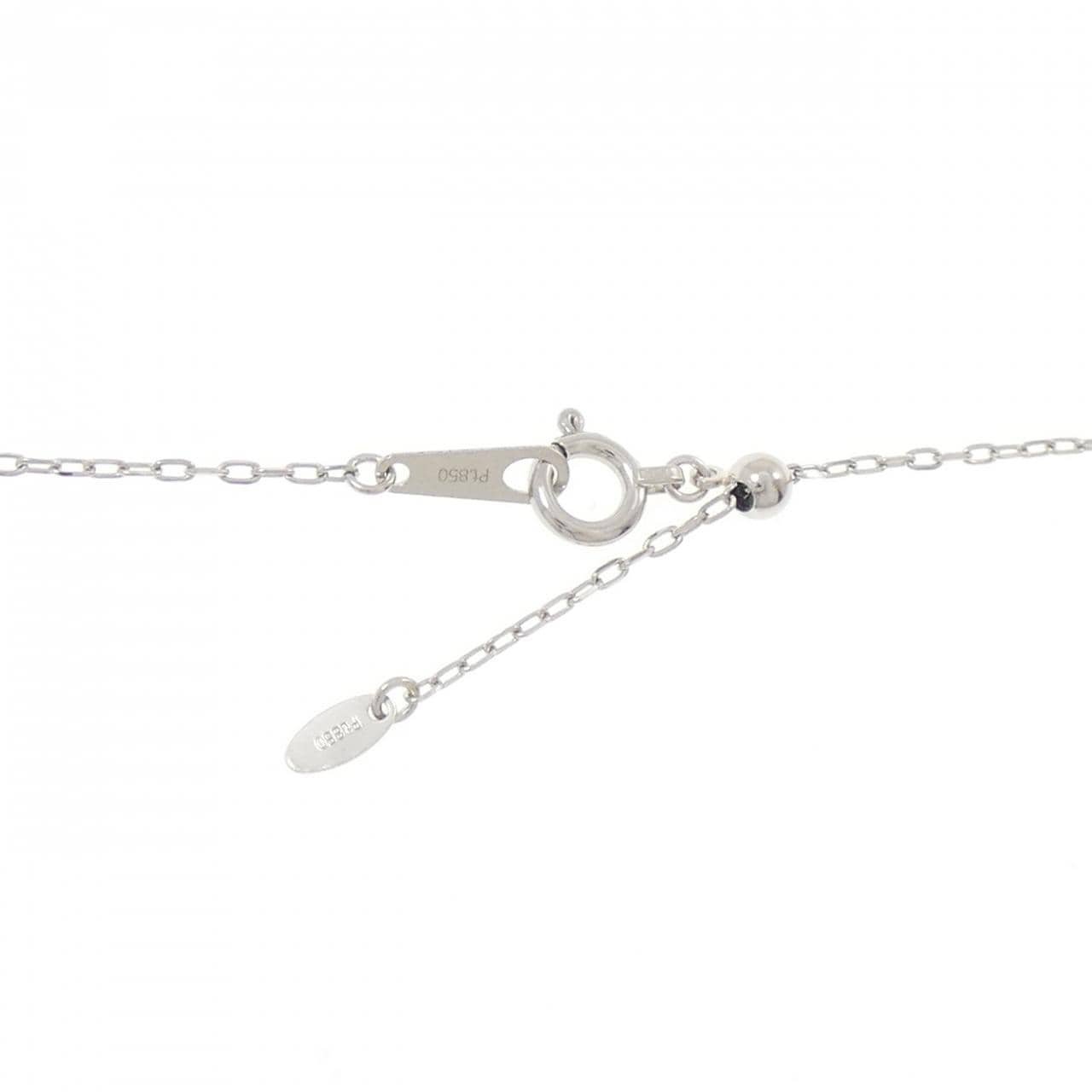 PT900/PT850 ダイヤモンド ネックレス 1.033CT F SI1 VG