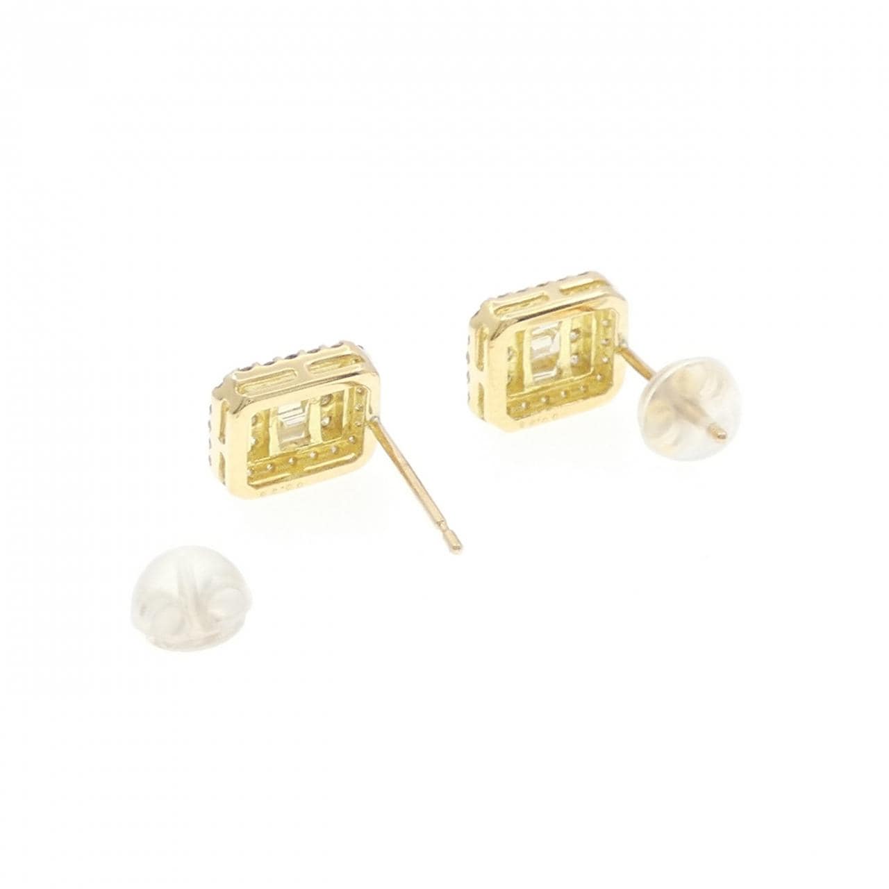 K18YG ダイヤモンド ピアス 0.56CT
