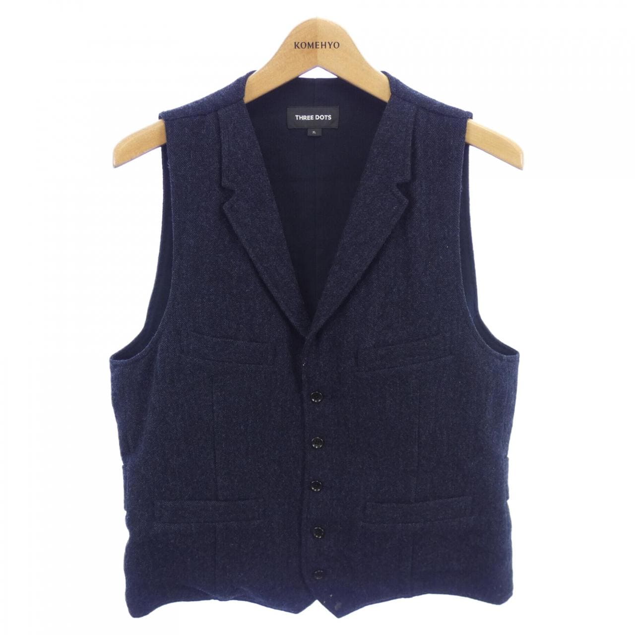 スリードッツ THREE DOTS BQ001MY ベスト