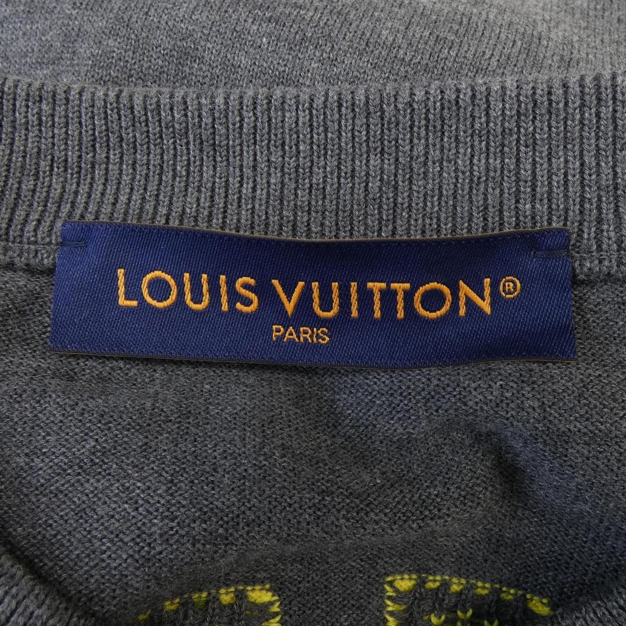 ルイヴィトン LOUIS VUITTON エンベリッシュドショートスリーブコットンクルーネック HSN15WAUR ニット