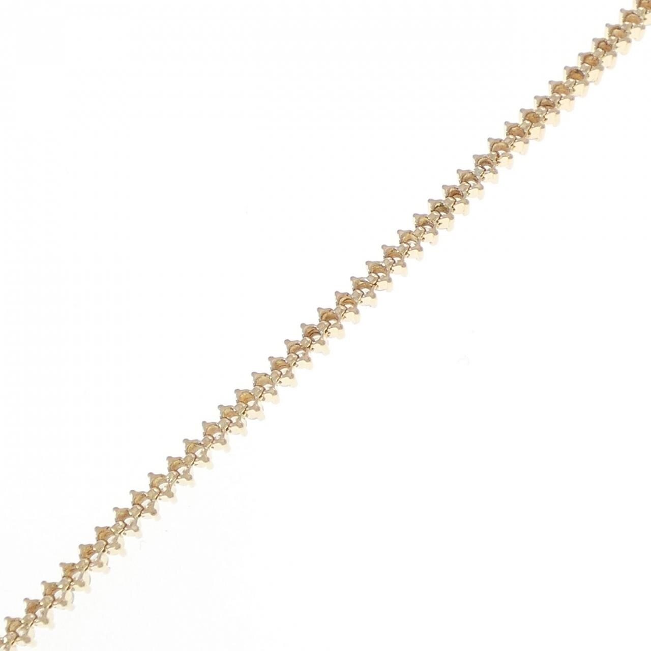 K18YG ダイヤモンド ブレスレット 2.00CT