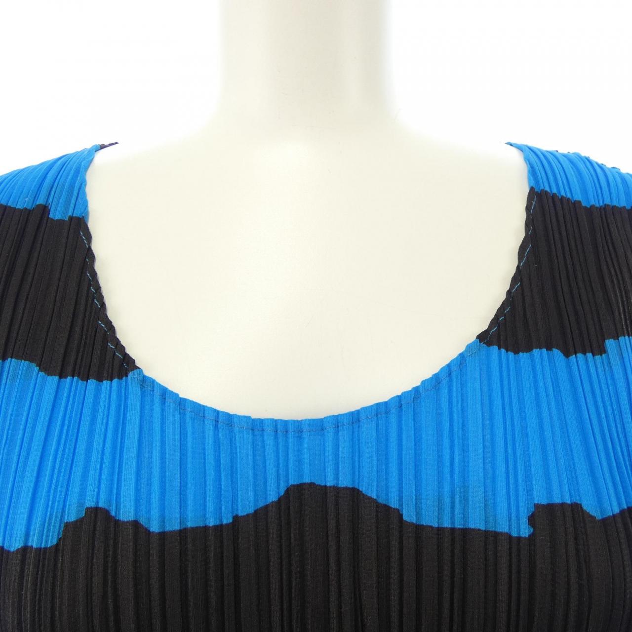 【ヴィンテージ】プリーツプリーズ PLEATS PLEASE 1999 ボーダー PP96-JK091 タンクトップ