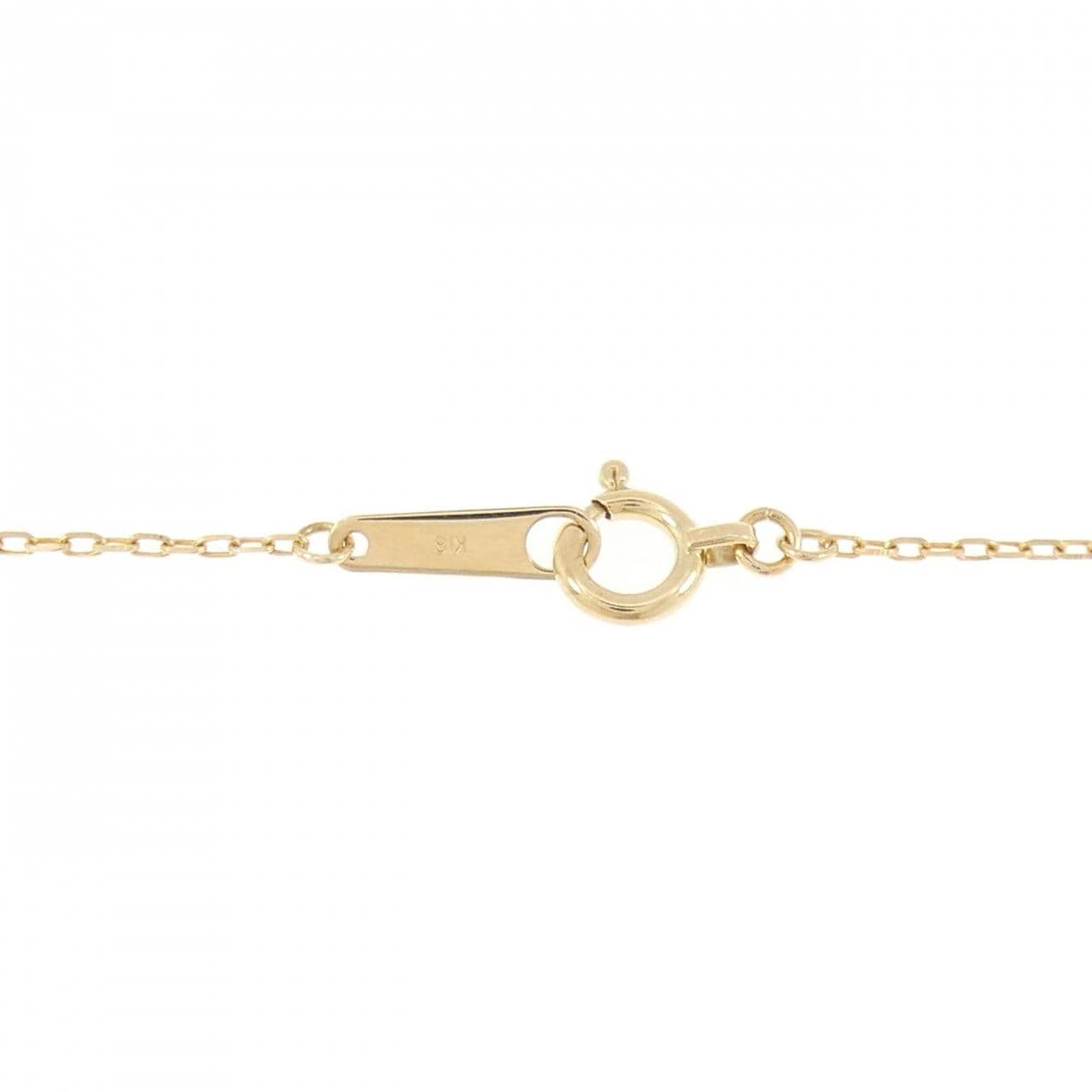 アガット ダイヤモンド ネックレス 0.01CT