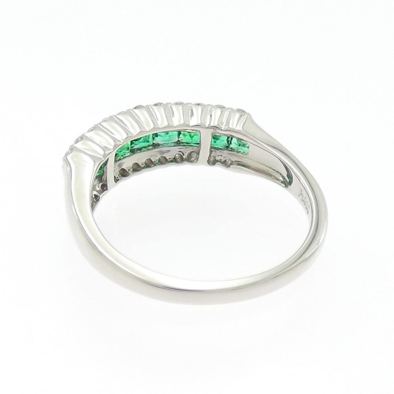 PT900 エメラルド リング 0.46CT