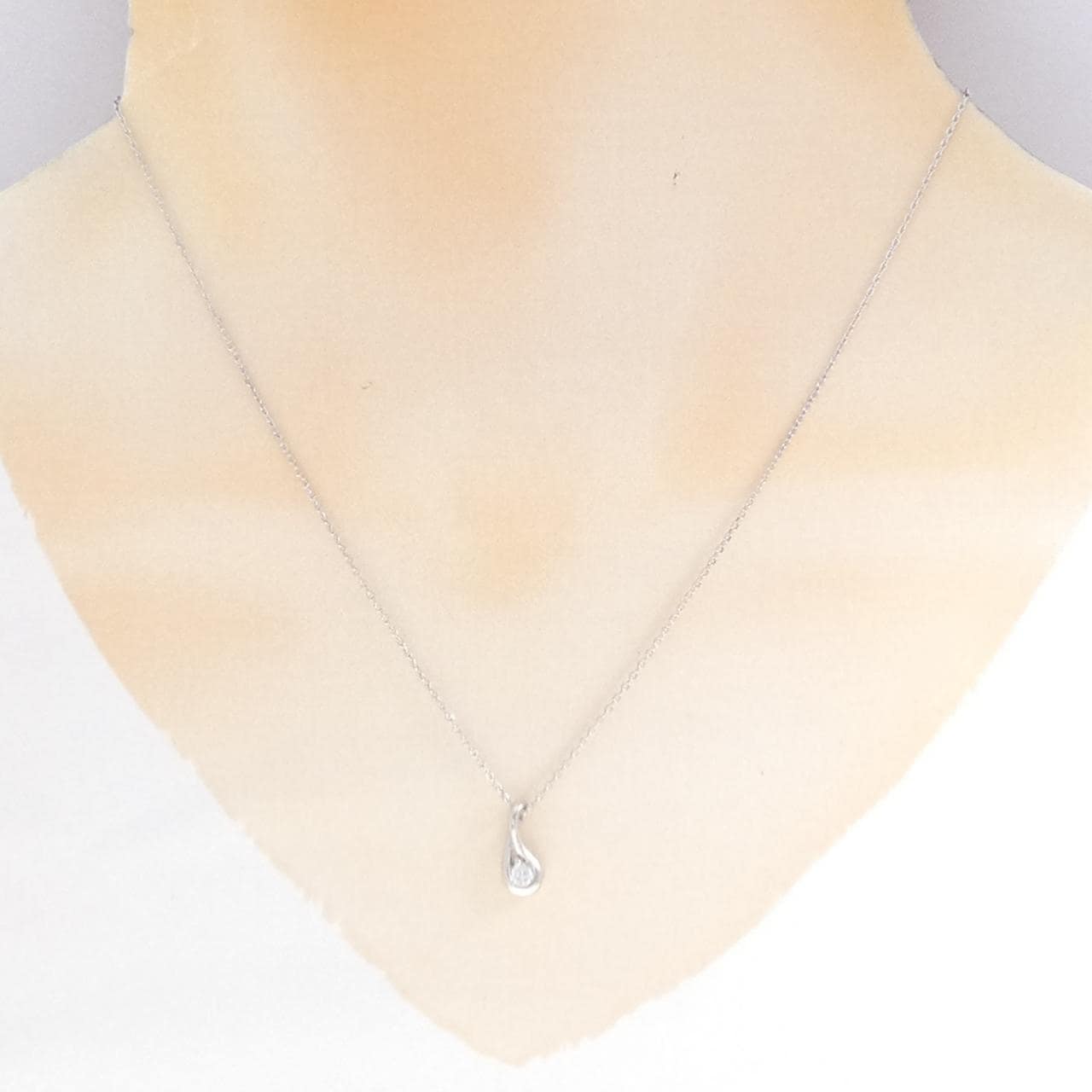 PT850 ダイヤモンド ネックレス 0.10CT