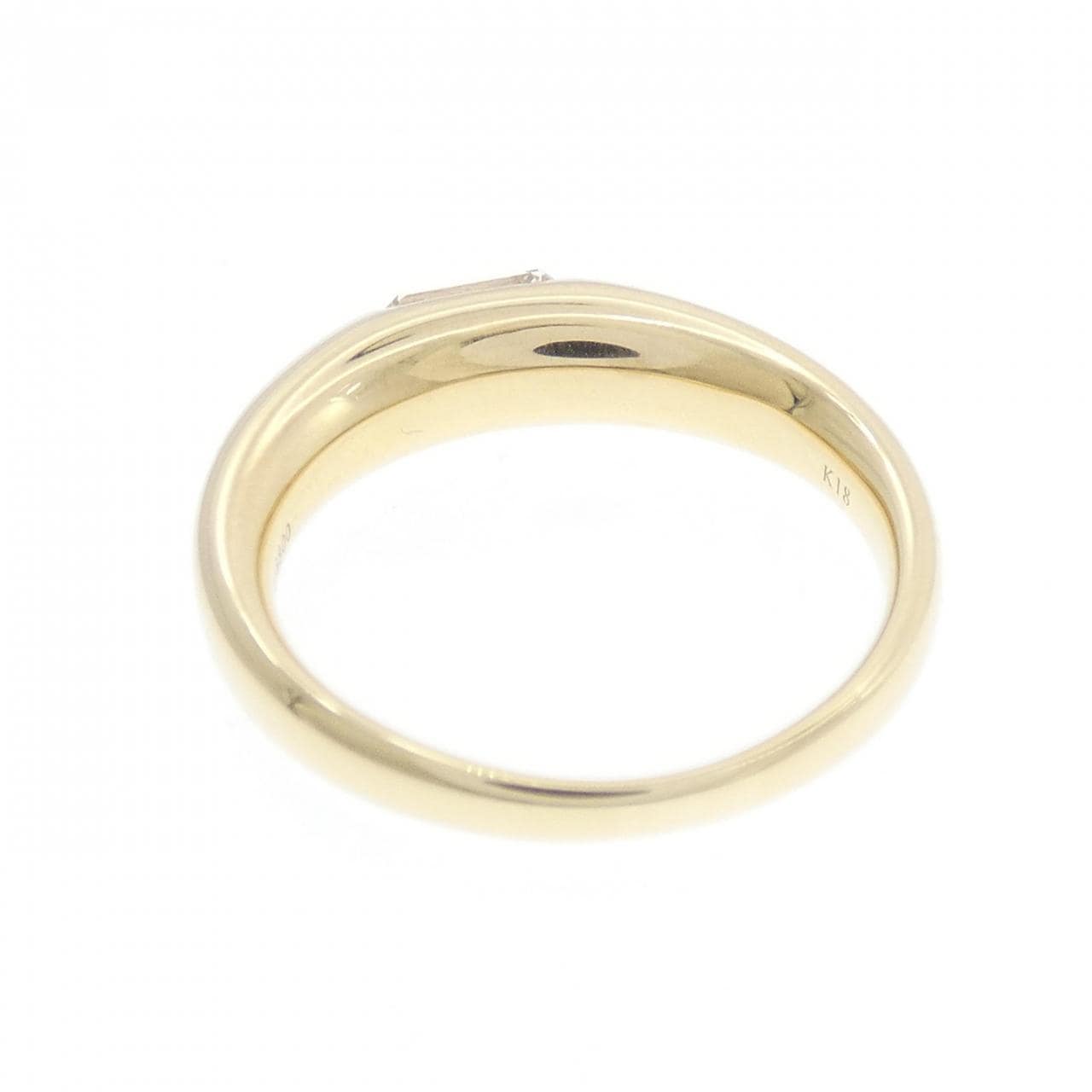 K18YG ダイヤモンド リング 0.612CT