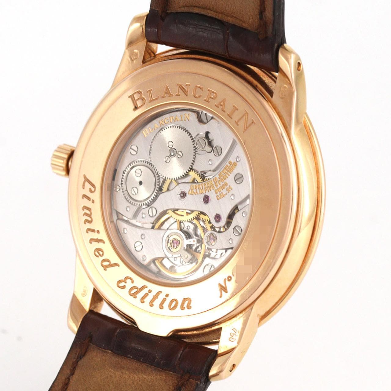 【ノーメンテナンス還元価格】ブランパン ヴィルレウルトラスリム PG LIMITED 0028-3642-55 PG･RG 手巻