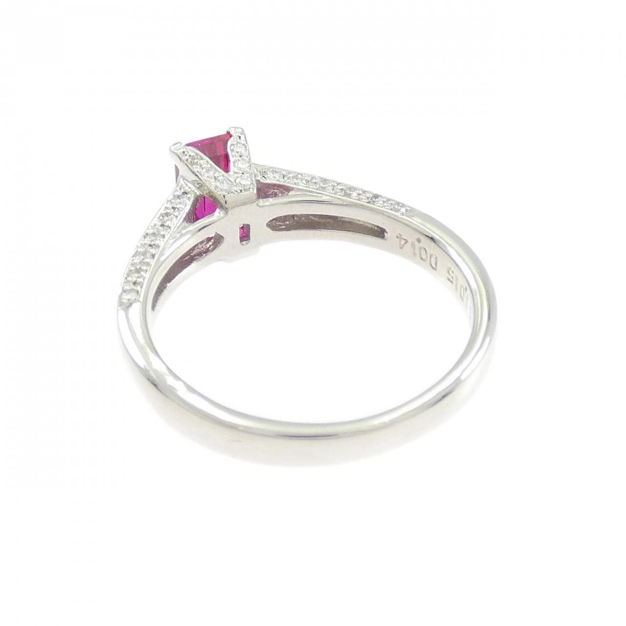 PT900 ルビー リング 1.015CT