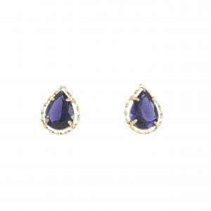 Iolite earrings/earrings