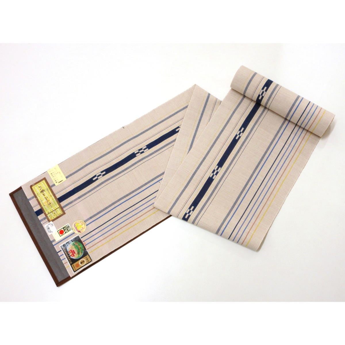 【新品】名古屋帯　未仕立て　八重山