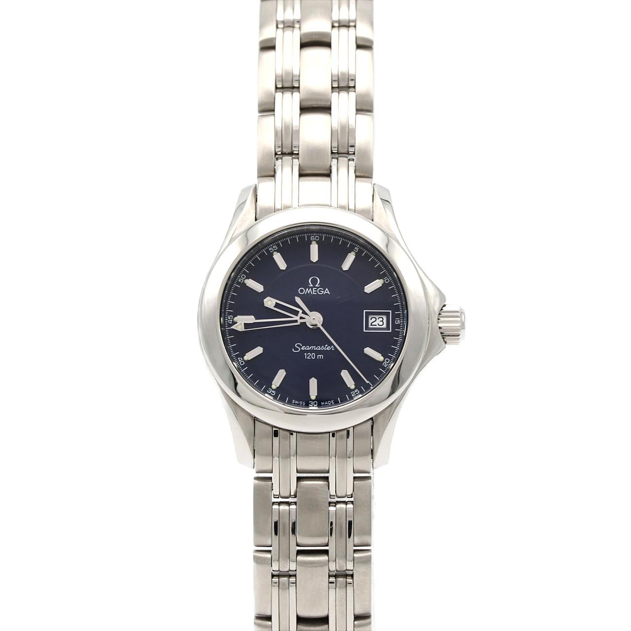 オメガ シーマスター120･マイヨール'01 LIMITED 2587.80 SS クォーツ