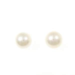 PT900 アコヤパール ピアス 8.4mm