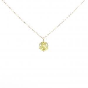 K18YG スフェーン ネックレス 0.23CT
