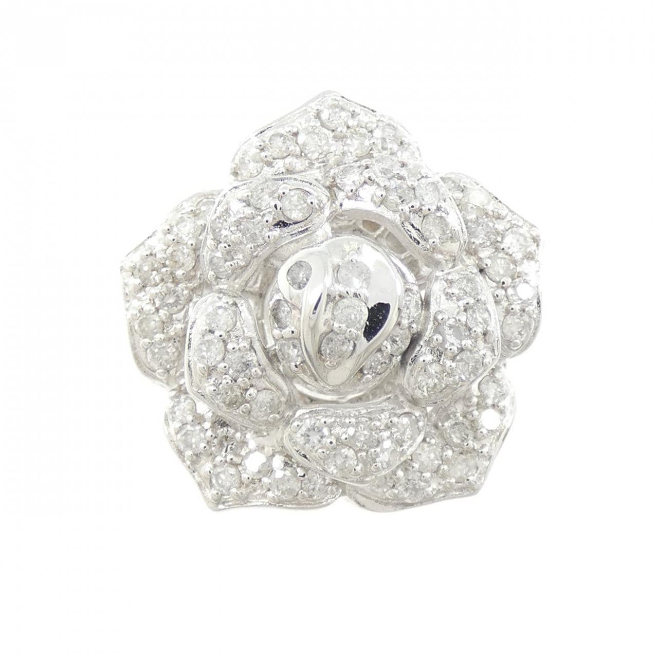 K18WG ダイヤモンド リング 0.60CT