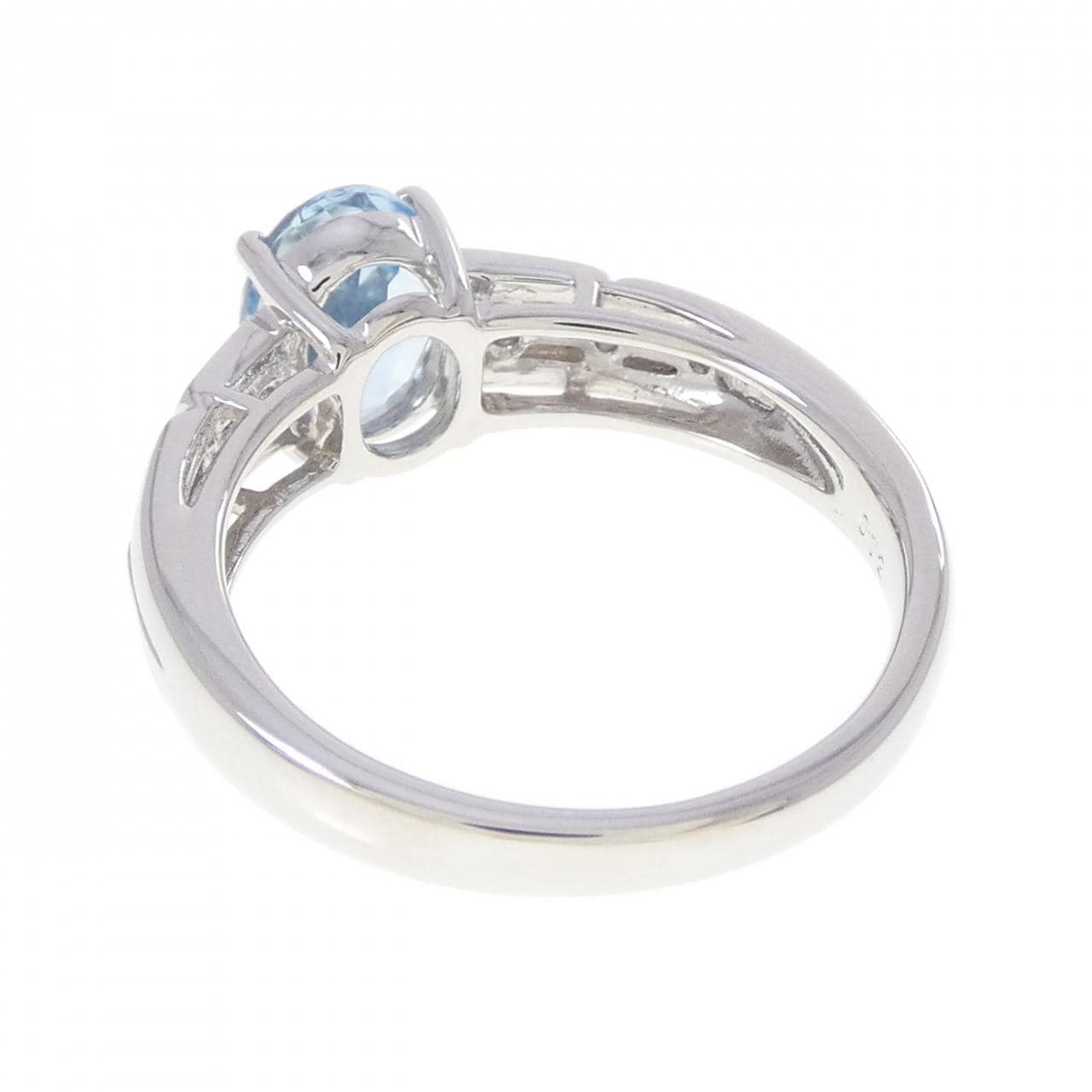 PT900 アクアマリン リング 1.19CT