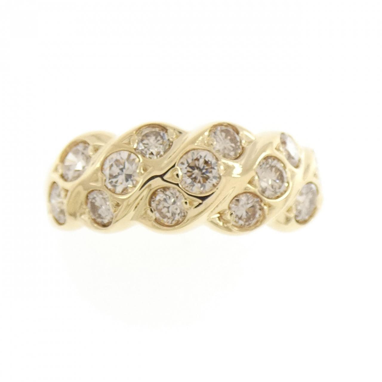 K18YG ダイヤモンド リング 1.00CT