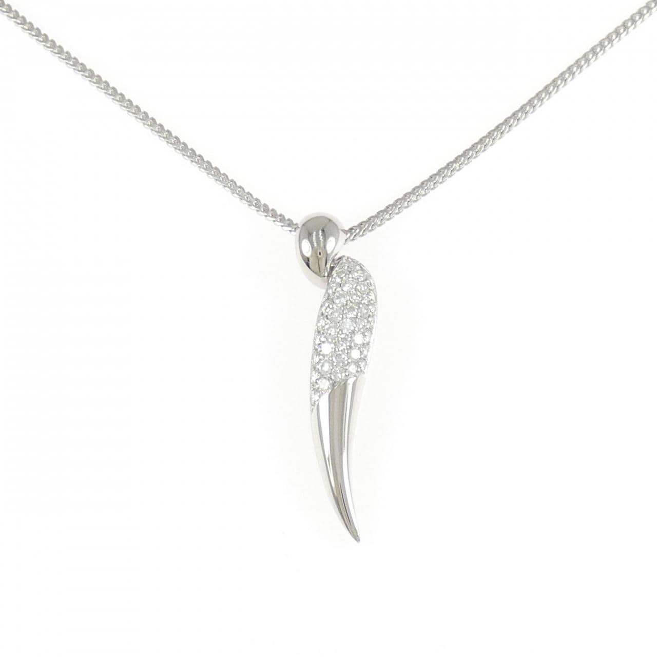 PT900/PT850 ダイヤモンド ネックレス 0.57CT