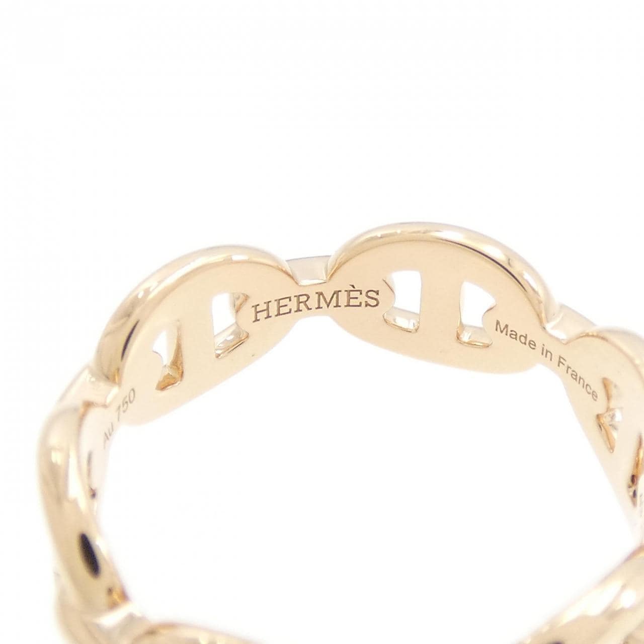 HERMES Chène d&#39;Angle Anchenée Ring