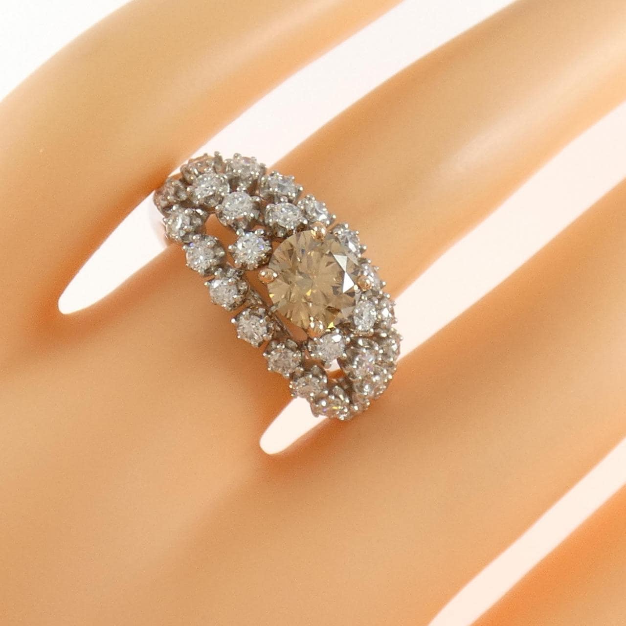 カシケイ ダイヤモンド リング 1.137CT