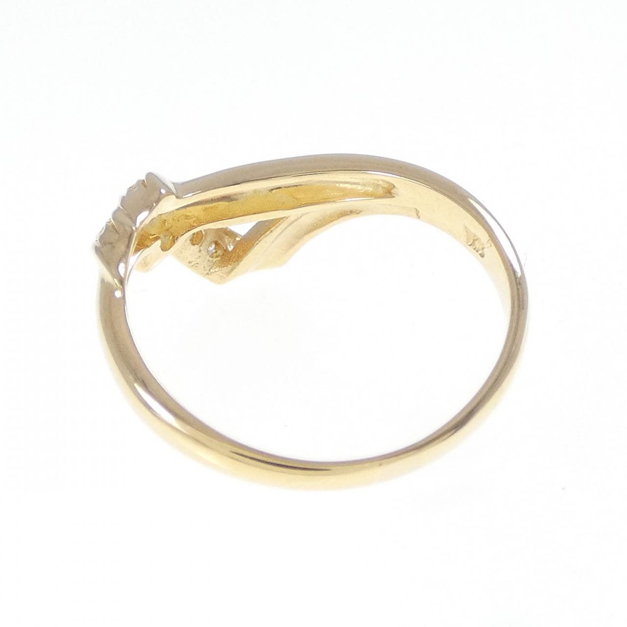 K18YG ダイヤモンド リング 0.05CT