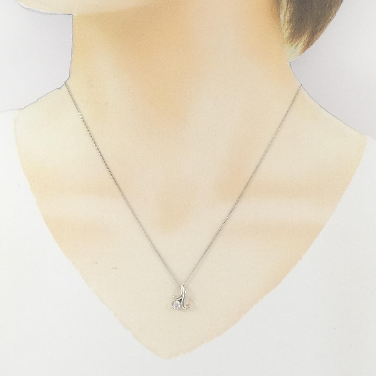 PT/PT850 ダイヤモンド ネックレス 0.08CT