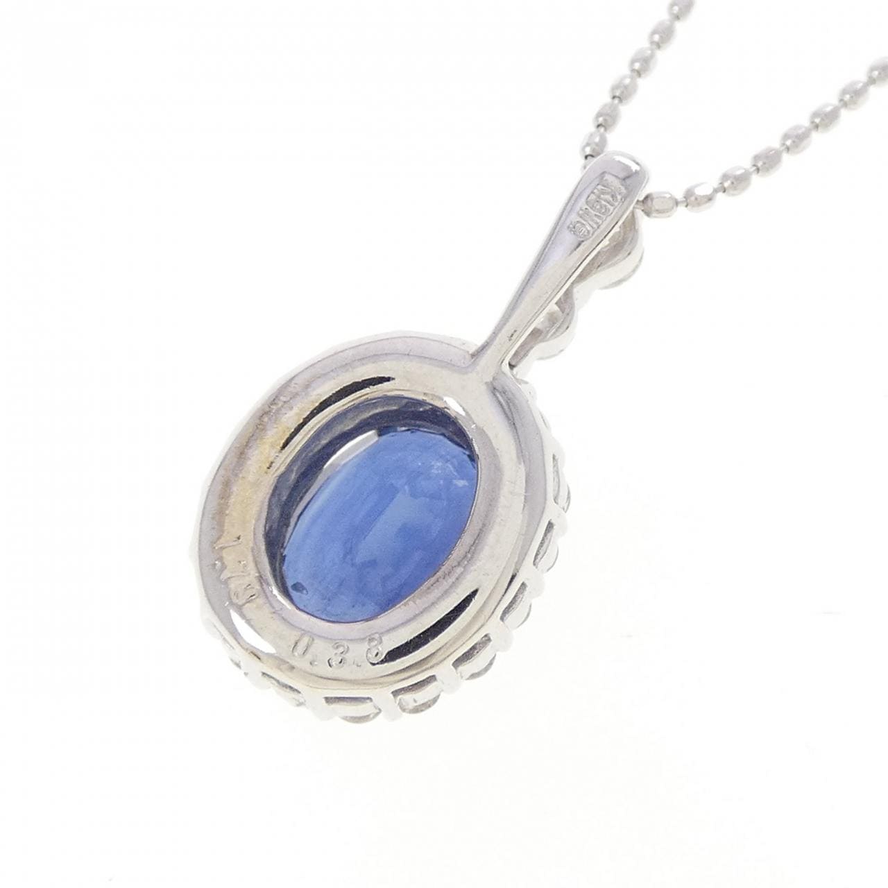 K18WG サファイヤ ネックレス 1.79CT