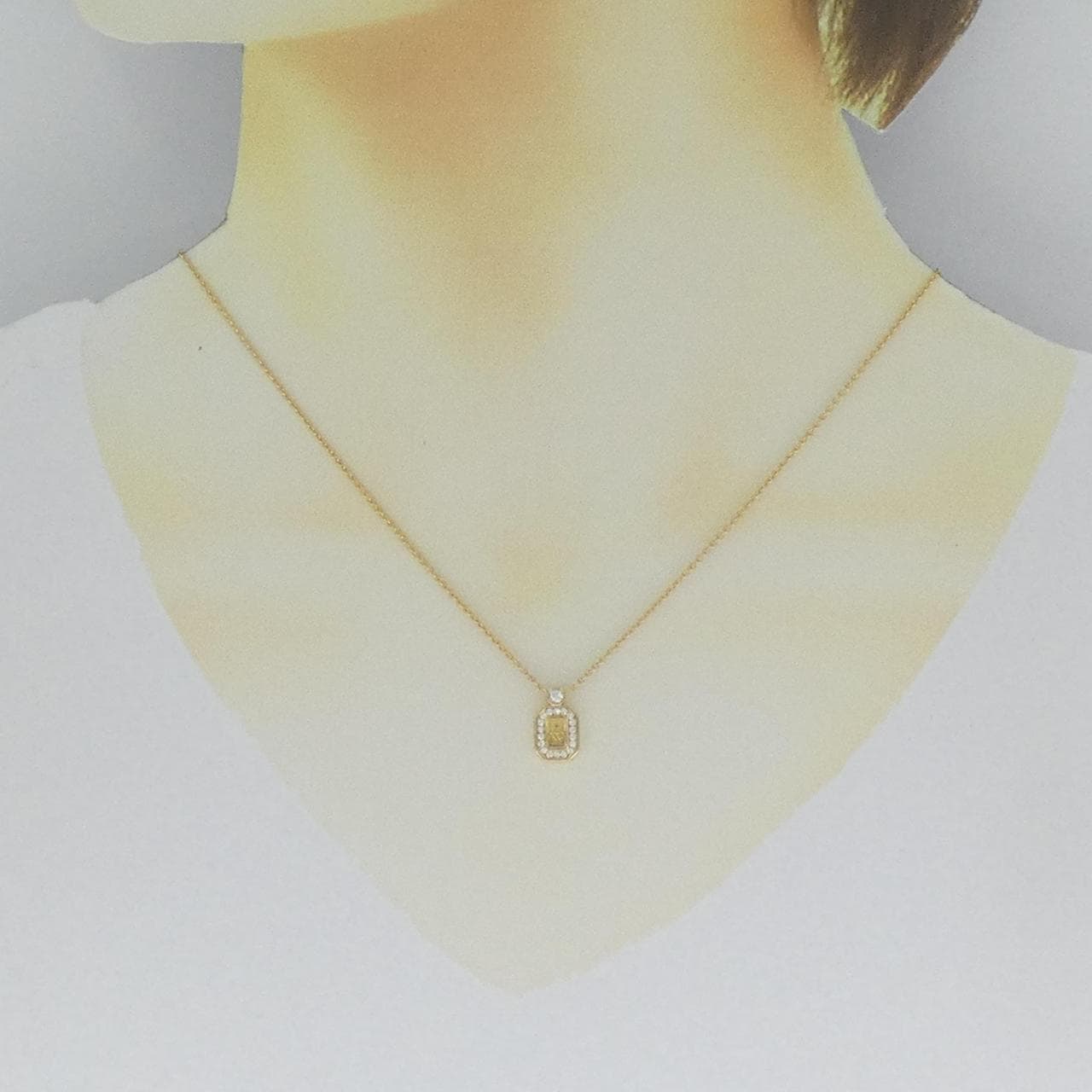 HARRY WINSTON HW 徽标项链