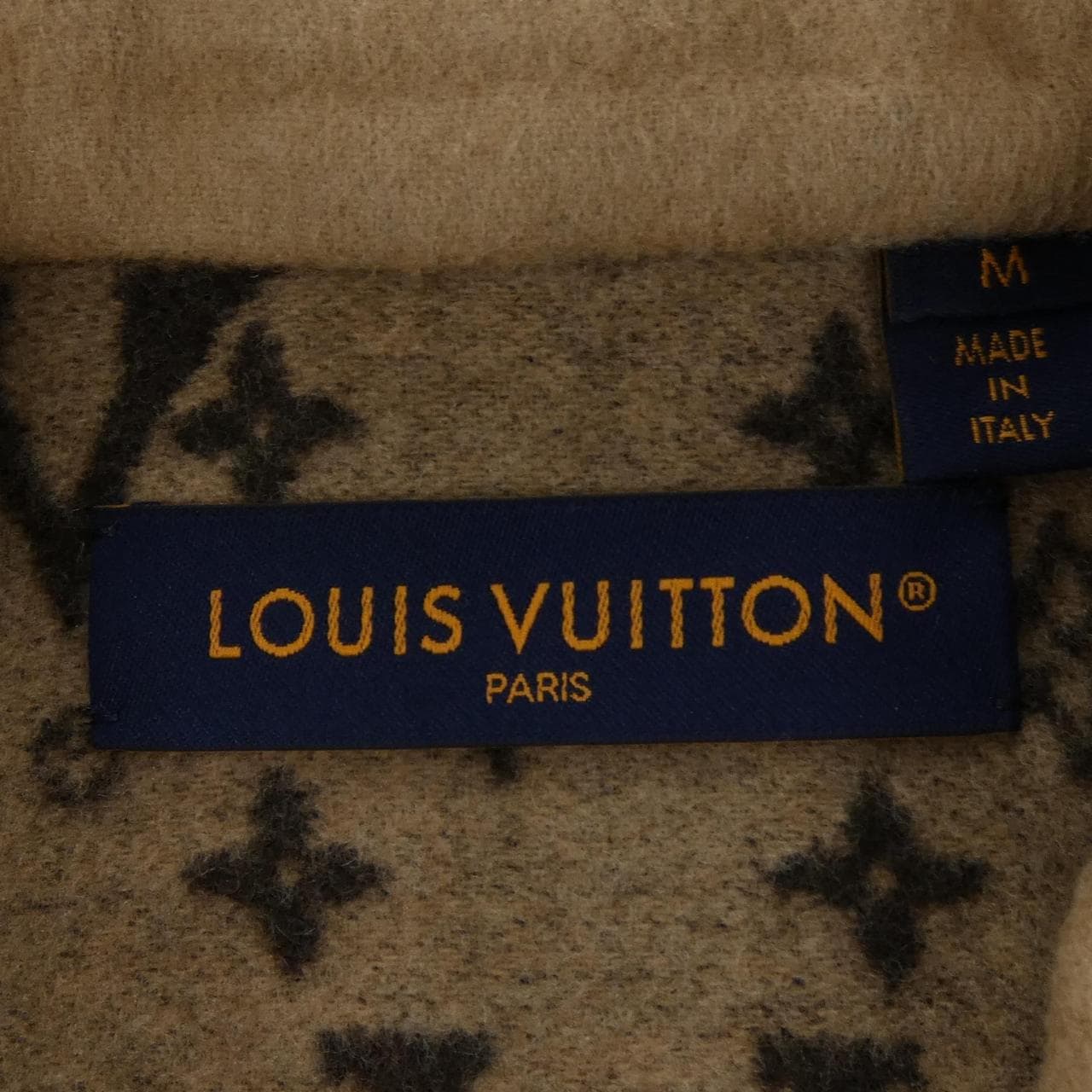 ルイヴィトン LOUIS VUITTON ダブルフェイスウールブレンドオーバーシャツ HQB42EFRW ジャケット
