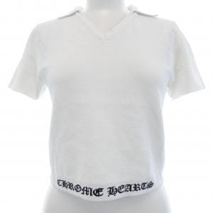 クロムハーツ CHROME HEARTS CHプラス Y NOT V NECK RAYON POLO 419180490******357 トップス