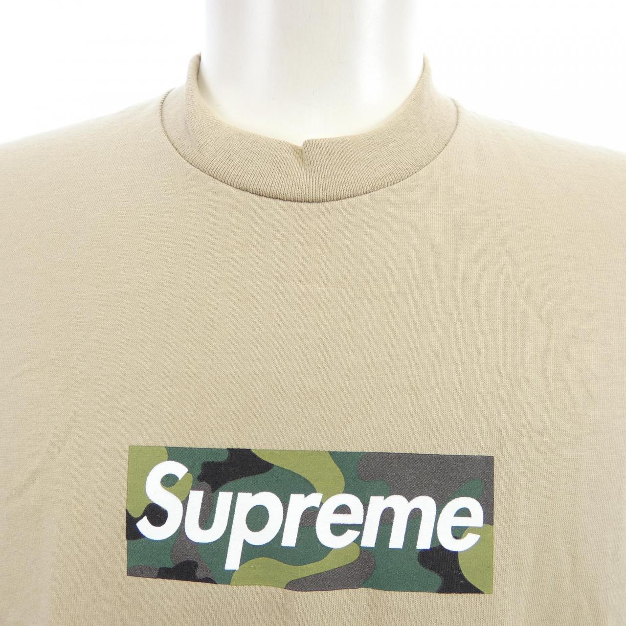 シュプリーム SUPREME Khaki Box Logo Tシャツ