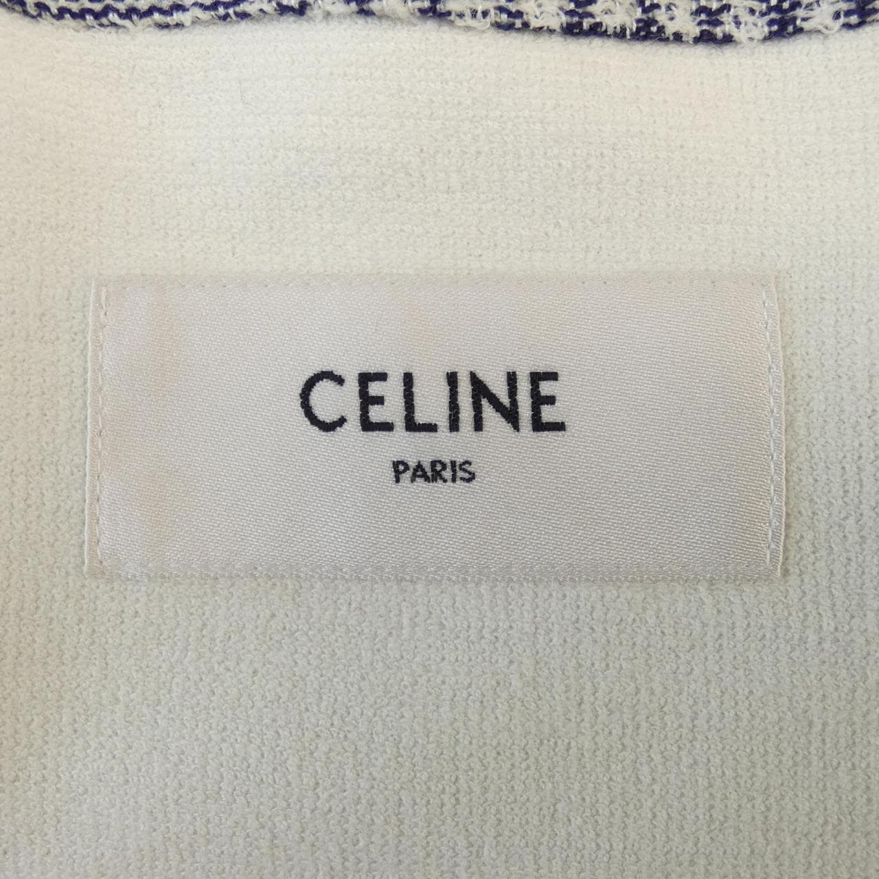 セリーヌ CELINE バハ カーディガンジャケット RV0NW0028 ノーカラージャケット