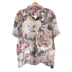 シュプリーム SUPREME Dash's Wall Rayon S／Sシャツ