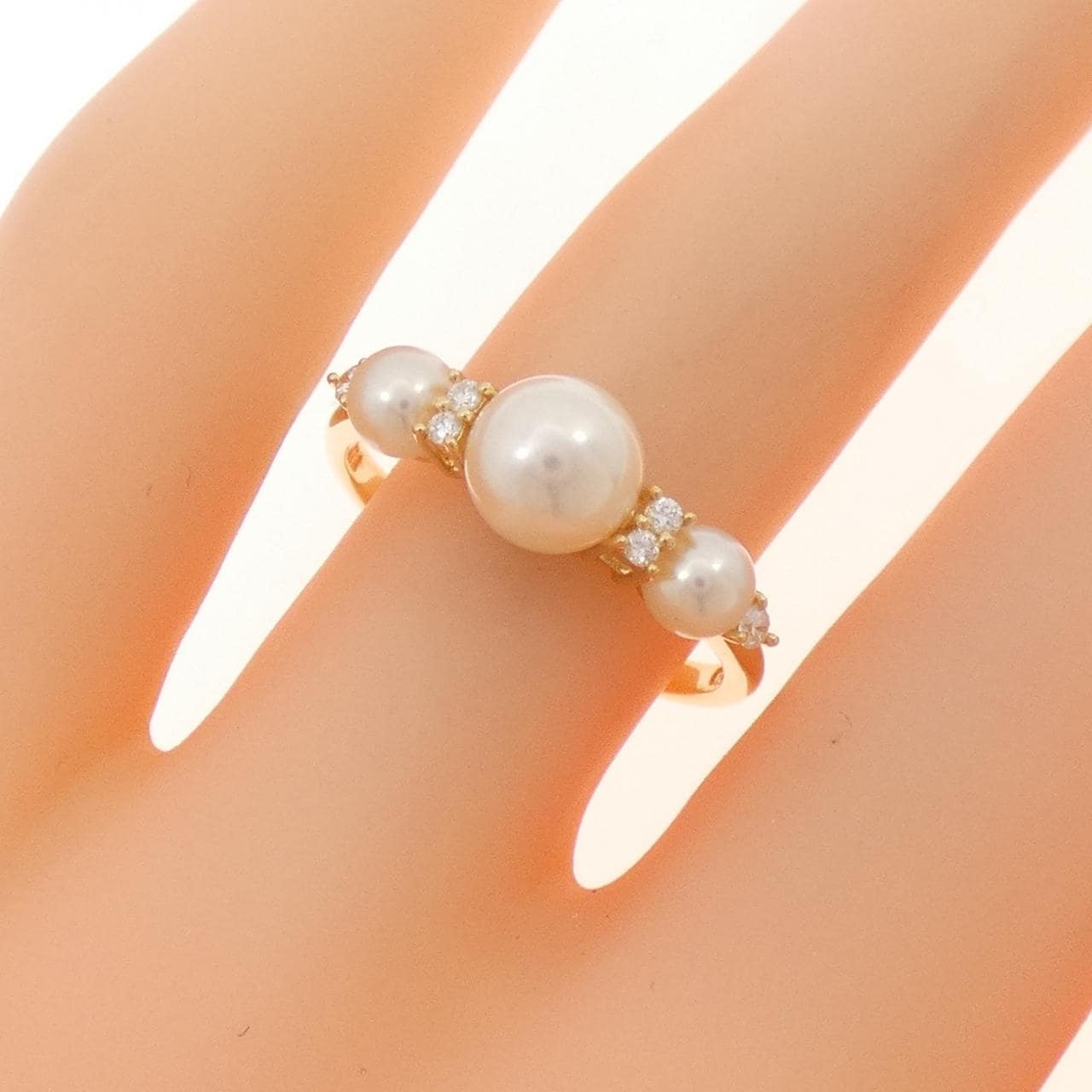 タサキ アコヤパール リング