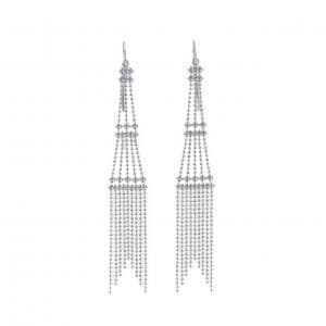 ティファニー フリンジ タワー ピアス